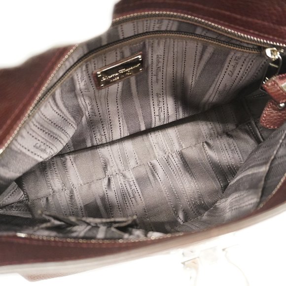 Auth Salvatore Ferragamo Gancini 2 Way Bag Women's Leather Handbag,Shoulder B... - Picture 4 of 16